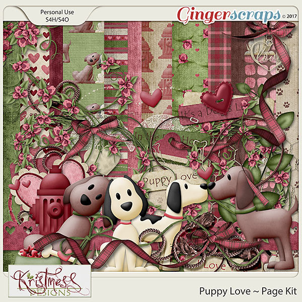 Puppy Love Page Kit