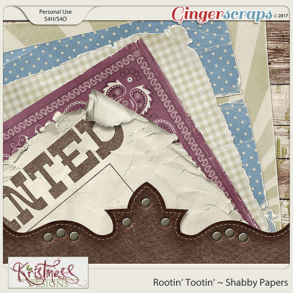 Rootin' Tootin' Shabby Papers