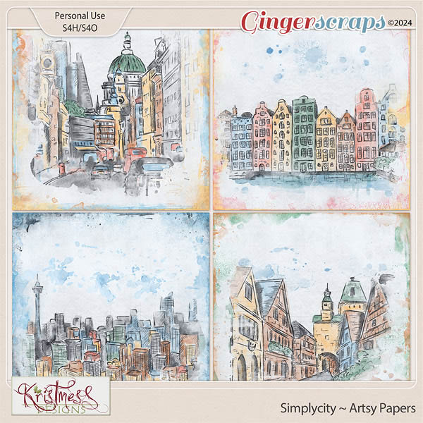Simplycity Artsy Papers