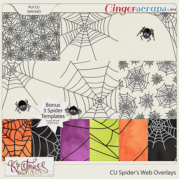 CU Spider's Webs Overlays