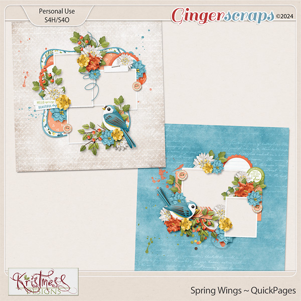 Spring Wings QuickPages