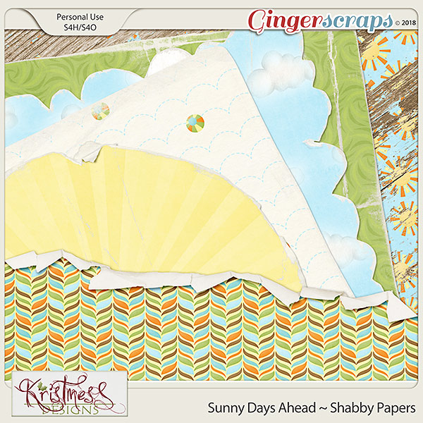 Sunny Days Ahead Shabby Papers