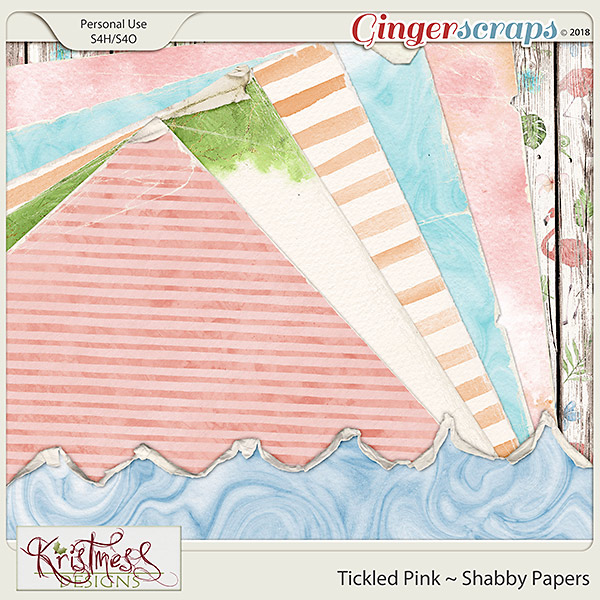 Tickled Pink Shabby Papers