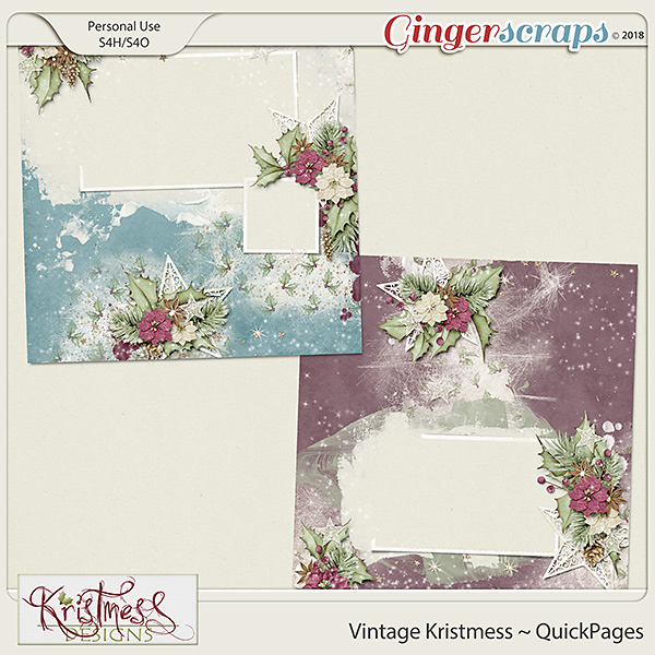 Vintage Kristmess QuickPages