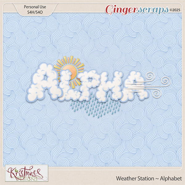 Weather Station Alphabet