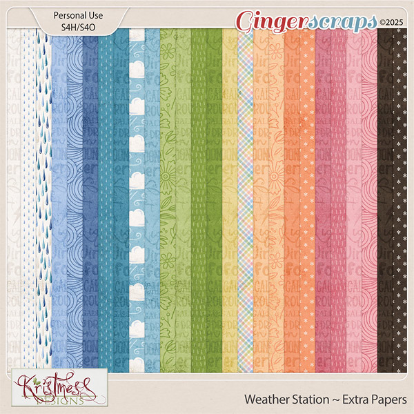 Weather Station Extra Papers