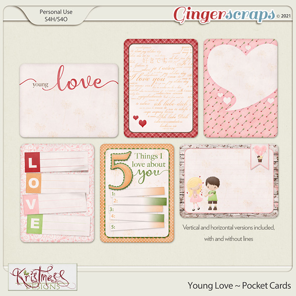 Young Love Pocket Cards