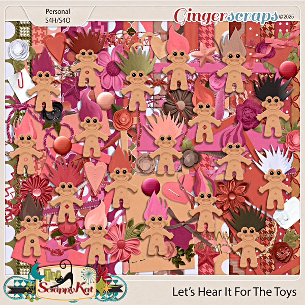 Let's Hear It For The Toys Kit by The Scrappy Kat
