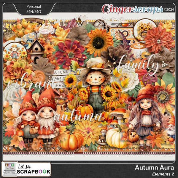 Autumn Aura-2 Elements by Let Me Scrapbook