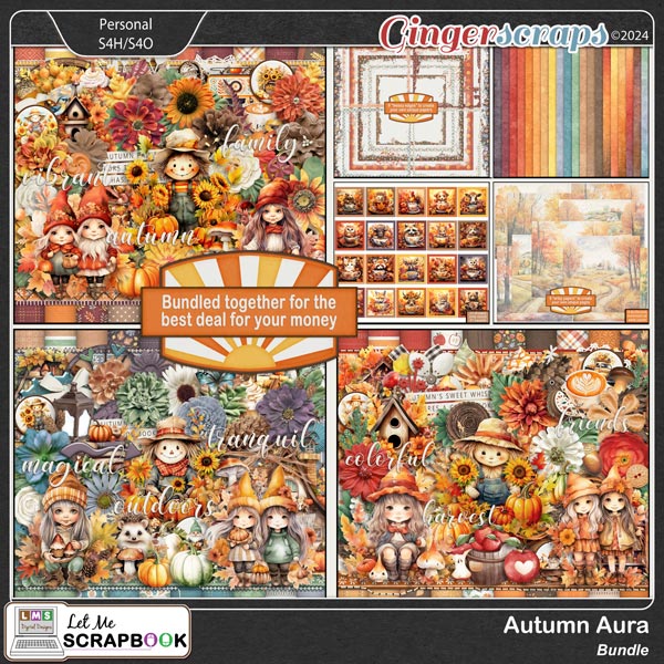 Autumn Aura Bundle by Let Me Scrapbook