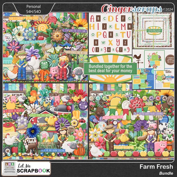 Farm Fresh Bundle by Let Me Scrapbook