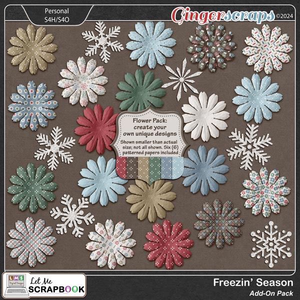 Freezin' Season Add-On by Let Me Scrapbook