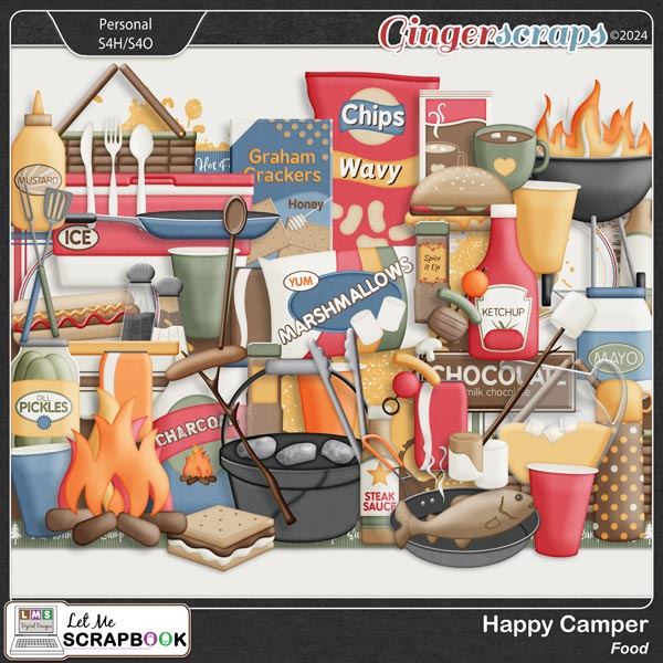 Happy Camper Food by Let Me Scrapbook