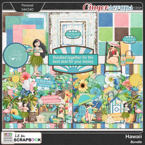 Hawaii Bundle by Let Me Scrapbook