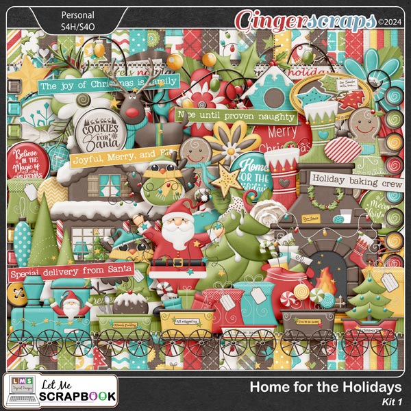 Home for the Holidays-1 by Let Me Scrapbook