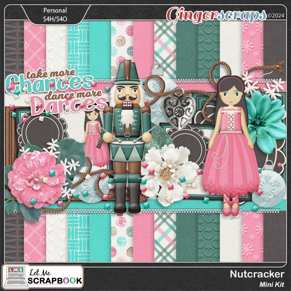 Nutcracker Mini Kit by Let Me Scrapbook