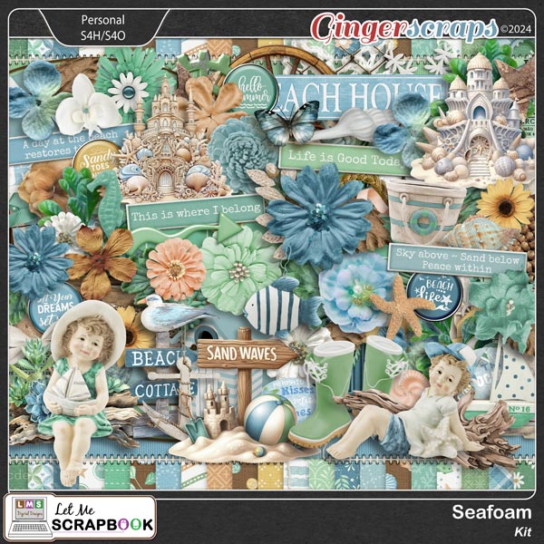 Seafoam by Let Me Scrapbook