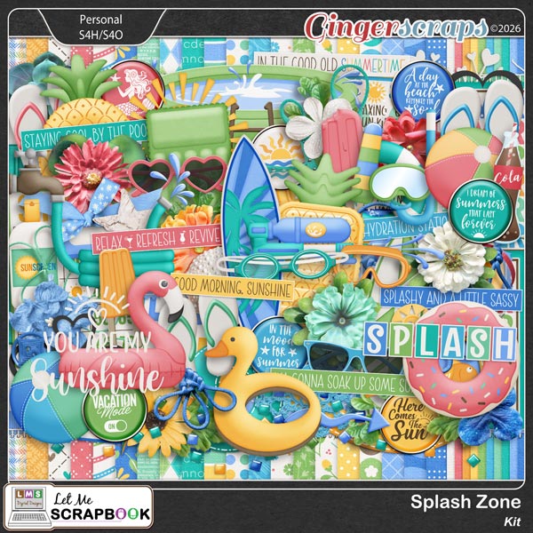 Splash Zone Kit by Let Me Scrapbook
