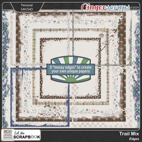 Trail Mix Edges by Let Me Scrapbook