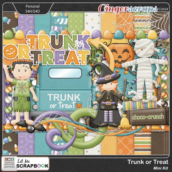 Trunk or Treat Mini Kit by Let Me Scrapbook