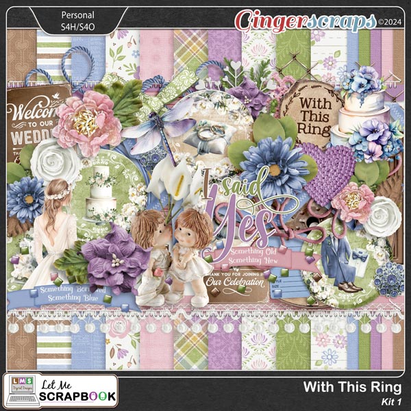 With This Ring Kit 1 by Let Me Scrapbook