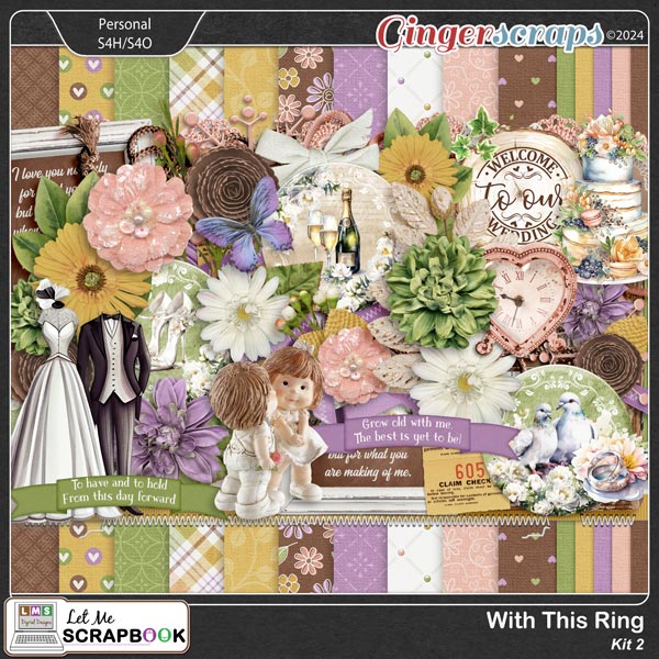 With This Ring Kit 2 by Let Me Scrapbook