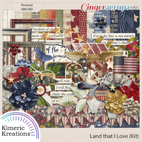 Land that I Love Kit by Kimeric Kreations     