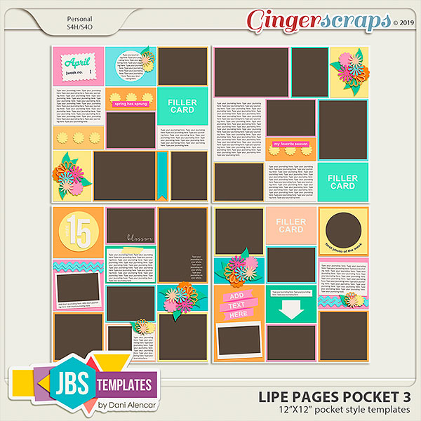 Life Pages Pocket 3 by JB Studio