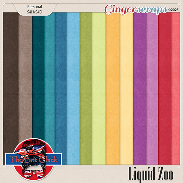 Liquid Zoo Solid Papers By The Brit Chick