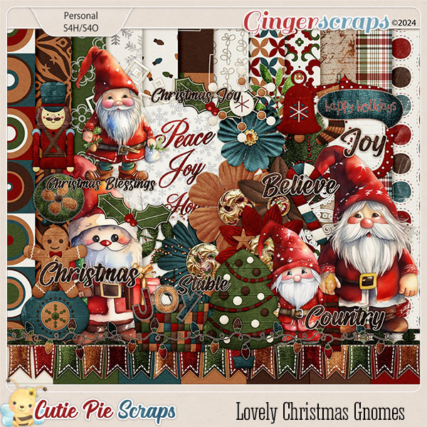 Lovely Christmas Gnomes Combo Pack