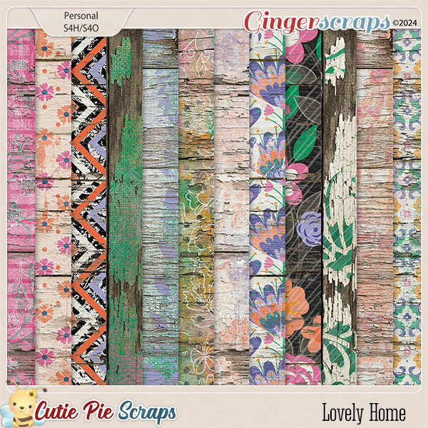 Lovely Home Wood Papers