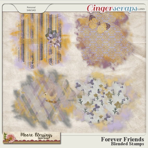Forever Friends Blended Stamps by Moore Blessings Digital Design
