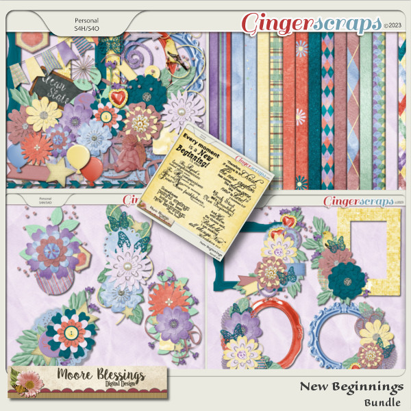 New Beginnings Bundle by Moore Blessings Digital Design