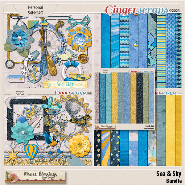 Sea & Sky Bundle by Moore Blessings Digital Design 