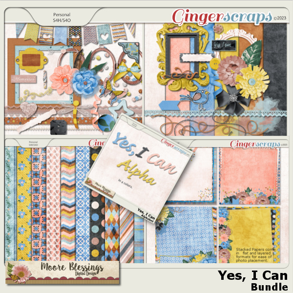 Yes, I Can Bundle by Moore Blessings Digital Design 