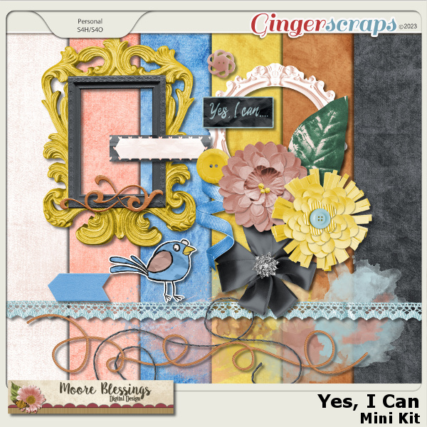 Yes, I Can Mini-Kit by Moore Blessings Digital Design 
