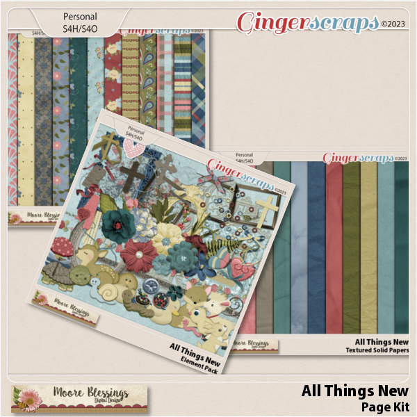 All Things New Page Kit by Moore Blessings Digital Design