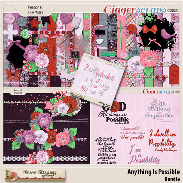 Anything Is Possible Bundle by Moore Blessings Digital Design