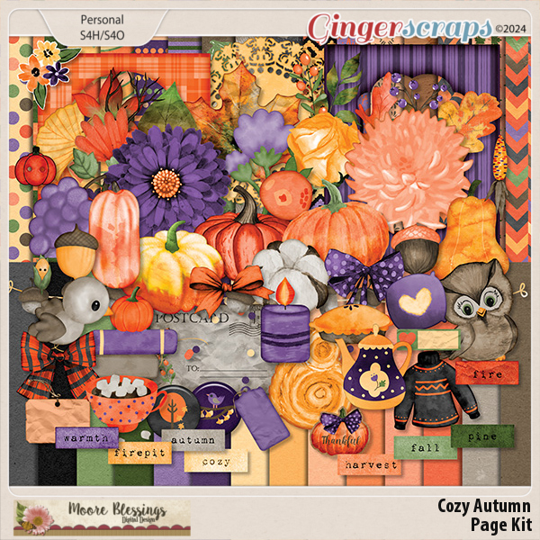 Cozy Autumn Kit by Moore Blessings Digital Design