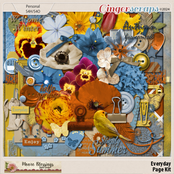 Everyday Page Kit by Moore Blessings Digital Design