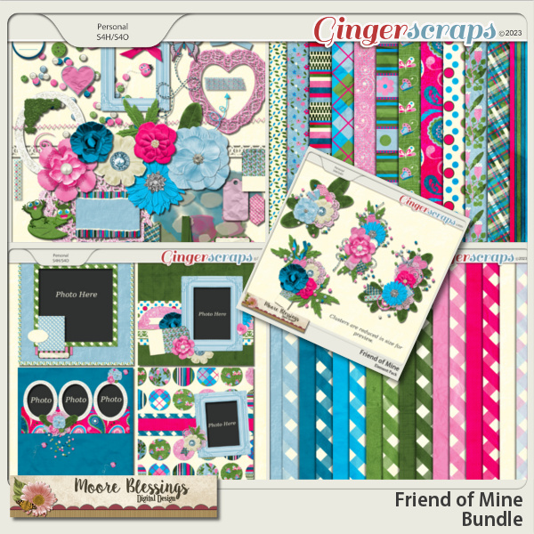 Friend of Mine Bundle by Moore Blessings Digital Design