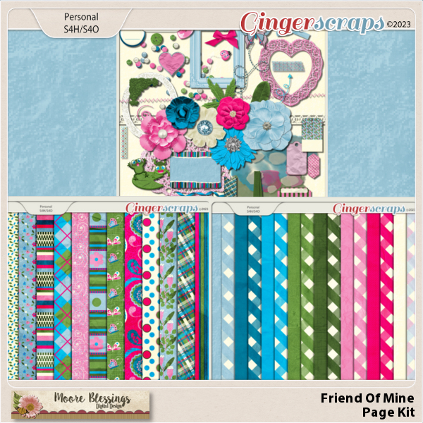 Friend of Mine Page Kit by Moore Blessings Digital Design
