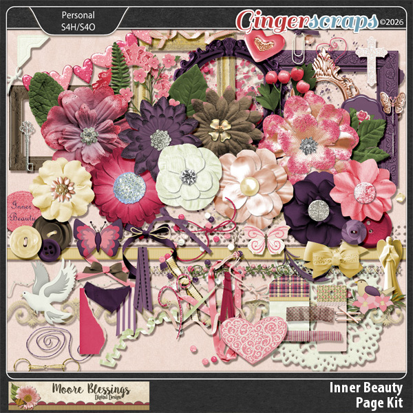 Inner Beauty Element Pack by Moore Blessings Digital Design 