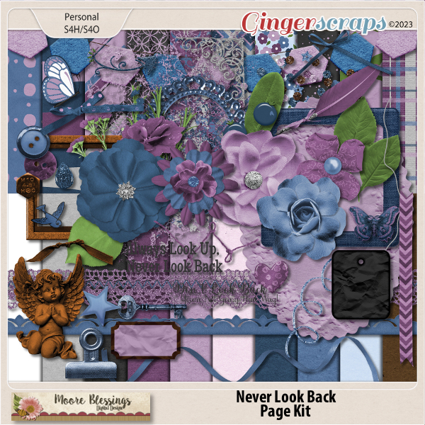 Never Look Back Page Kit by Moore Blessings Digital Design