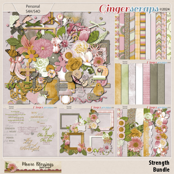 Strength Bundle by Moore Blessings Digital Design
