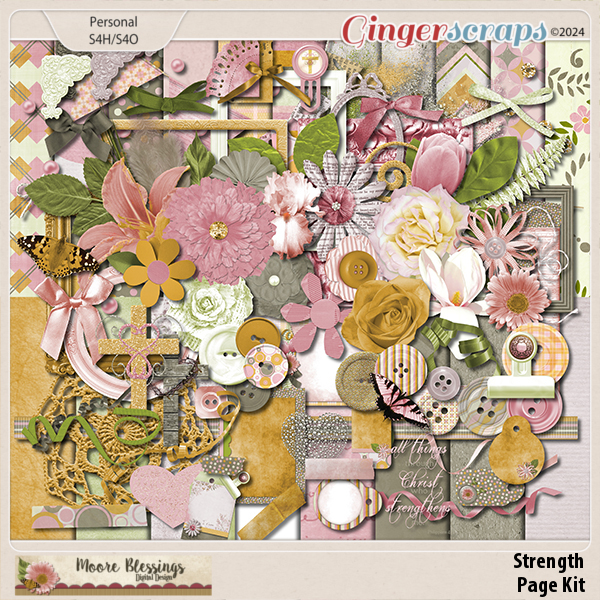 Strength Page Kit by Moore Blessings Digital Design  