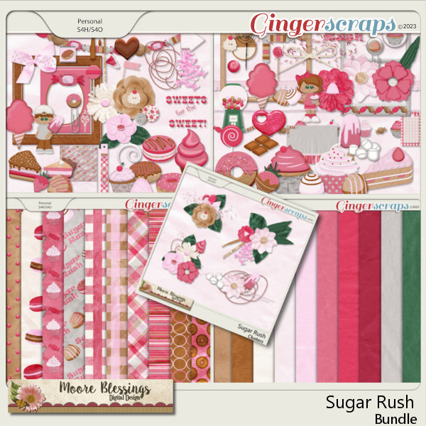 Sugar Rush Bundle By Moore Blessings Digital Design 