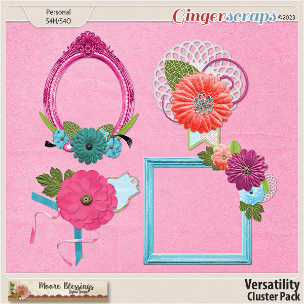 Versatility Cluster Pack by Moore Blessings Digital Design 