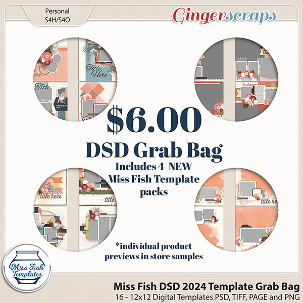 Miss Fish DSD 2024 Templates Grab Bag