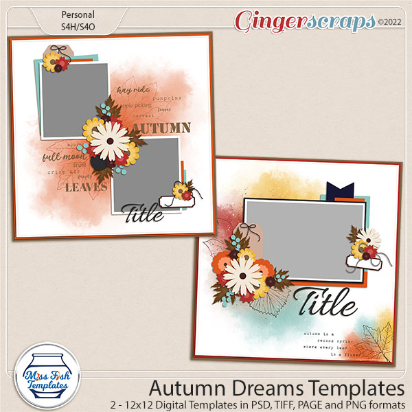 Autumn Dreams Templates by Miss Fish
